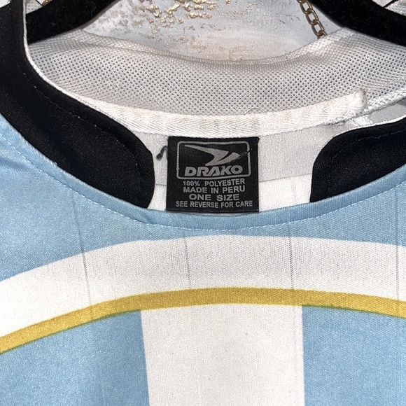 Argentina AFA Soccer Jersey, Men’s Size (One Size Fits All), Men’s Size Large. - Picture 8 of 8